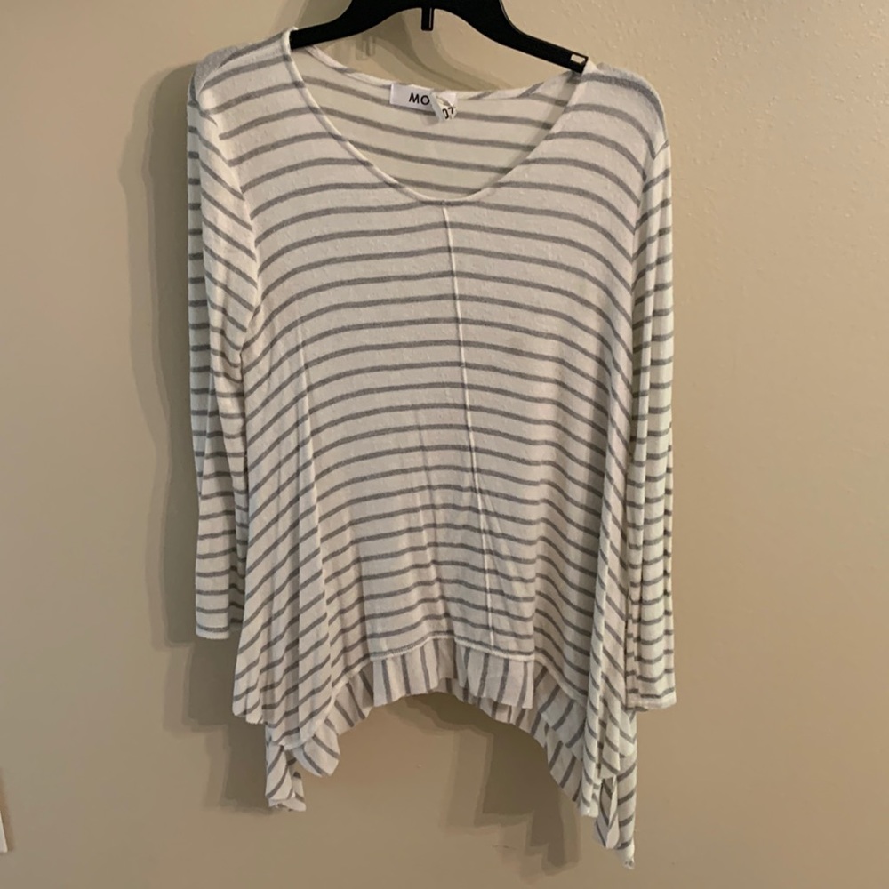 Long sleeve cotton top